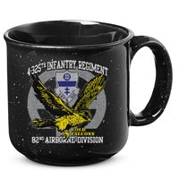 4325th Airborne Infantry Gold F.A.L.C.O.N.S 15oz Campfire Ceramic Mug