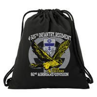 4325th Airborne Infantry Gold F.A.L.C.O.N.S Drawstring Bag