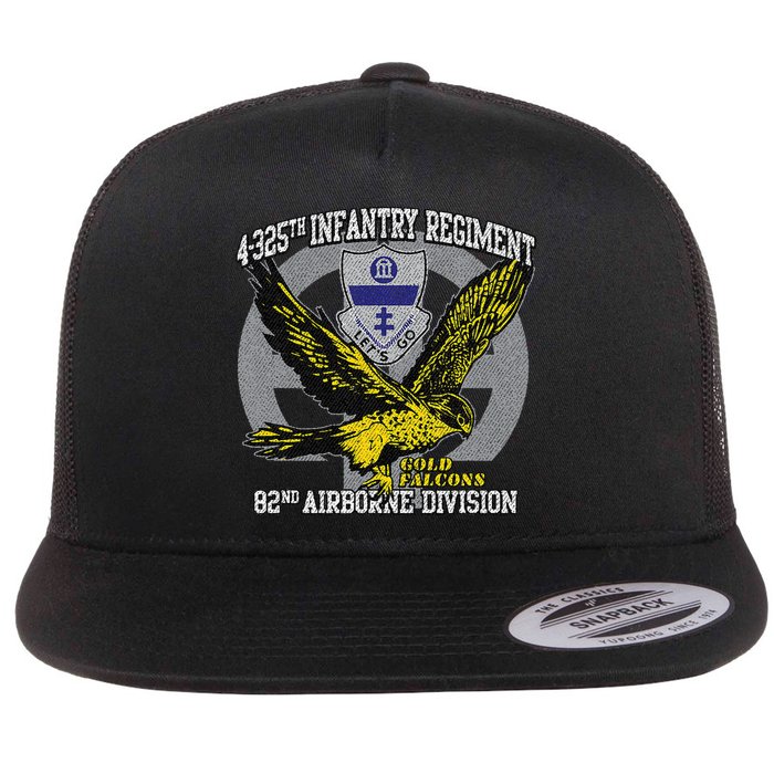 4325th Airborne Infantry Gold F.A.L.C.O.N.S Flatbill Hat