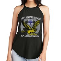 4325th Airborne Infantry Gold F.A.L.C.O.N.S Women's Perfect Tri Rocker Tank