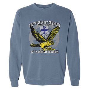 4325th Airborne Infantry Gold F.A.L.C.O.N.S Garment-Dyed Sweatshirt