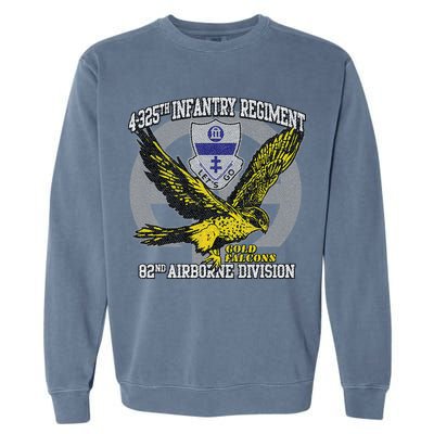 4325th Airborne Infantry Gold F.A.L.C.O.N.S Garment-Dyed Sweatshirt