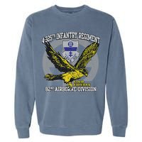 4325th Airborne Infantry Gold F.A.L.C.O.N.S Garment-Dyed Sweatshirt