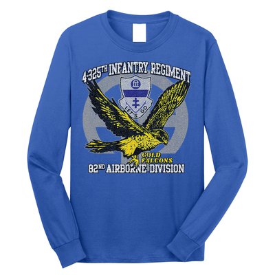 4325th Airborne Infantry Gold F.A.L.C.O.N.S Long Sleeve Shirt