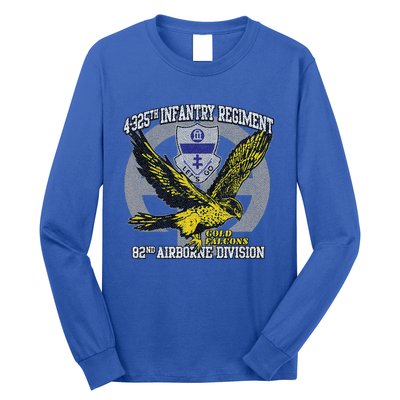 4325th Airborne Infantry Gold F.A.L.C.O.N.S Long Sleeve Shirt