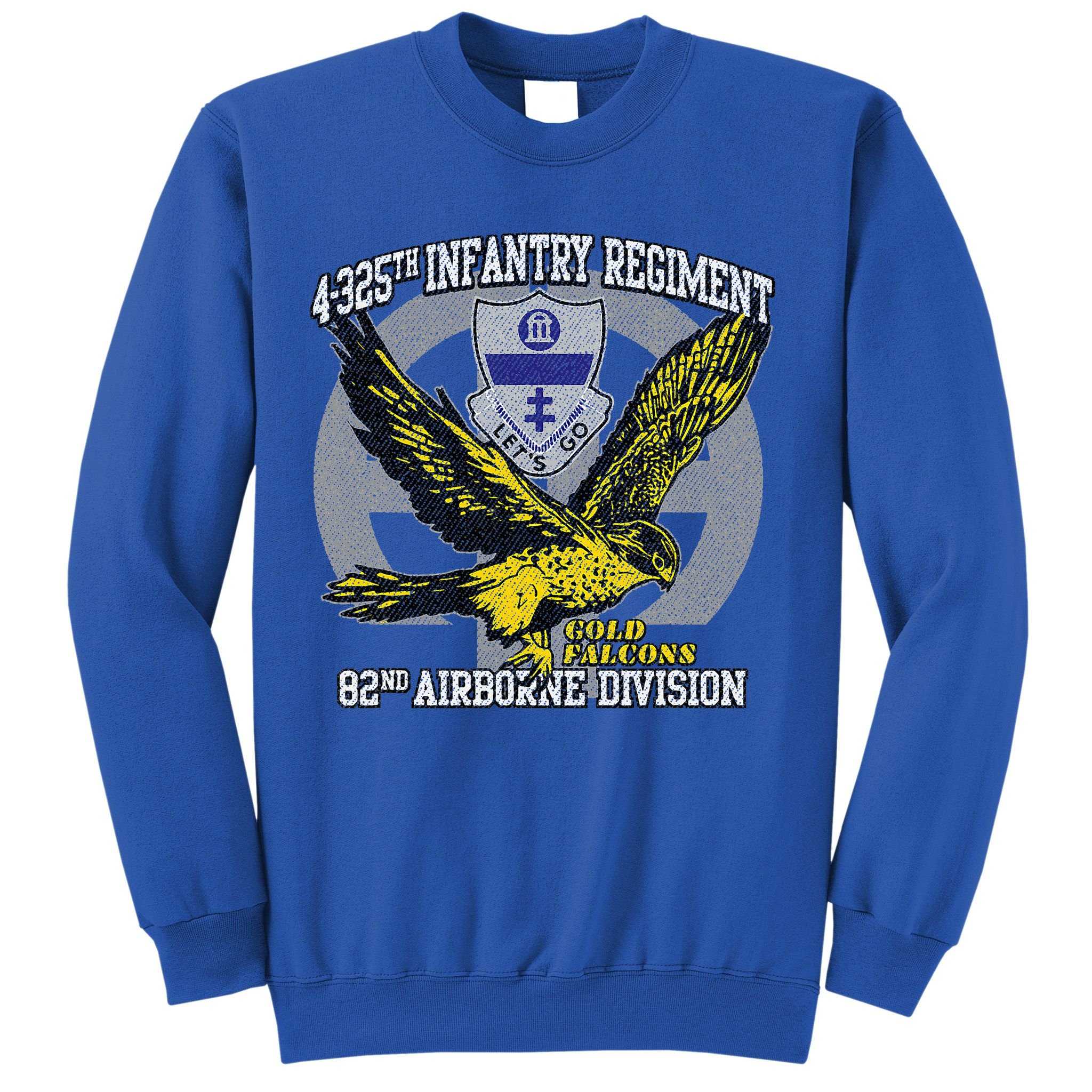 4325th Airborne Infantry Gold F.A.L.C.O.N.S Sweatshirt