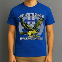 4325th Airborne Infantry Gold F.A.L.C.O.N.S T-Shirt