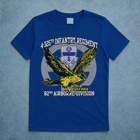4325th Airborne Infantry Gold F.A.L.C.O.N.S T-Shirt
