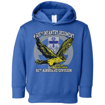 4325th Airborne Infantry Gold F.A.L.C.O.N.S Toddler Hoodie