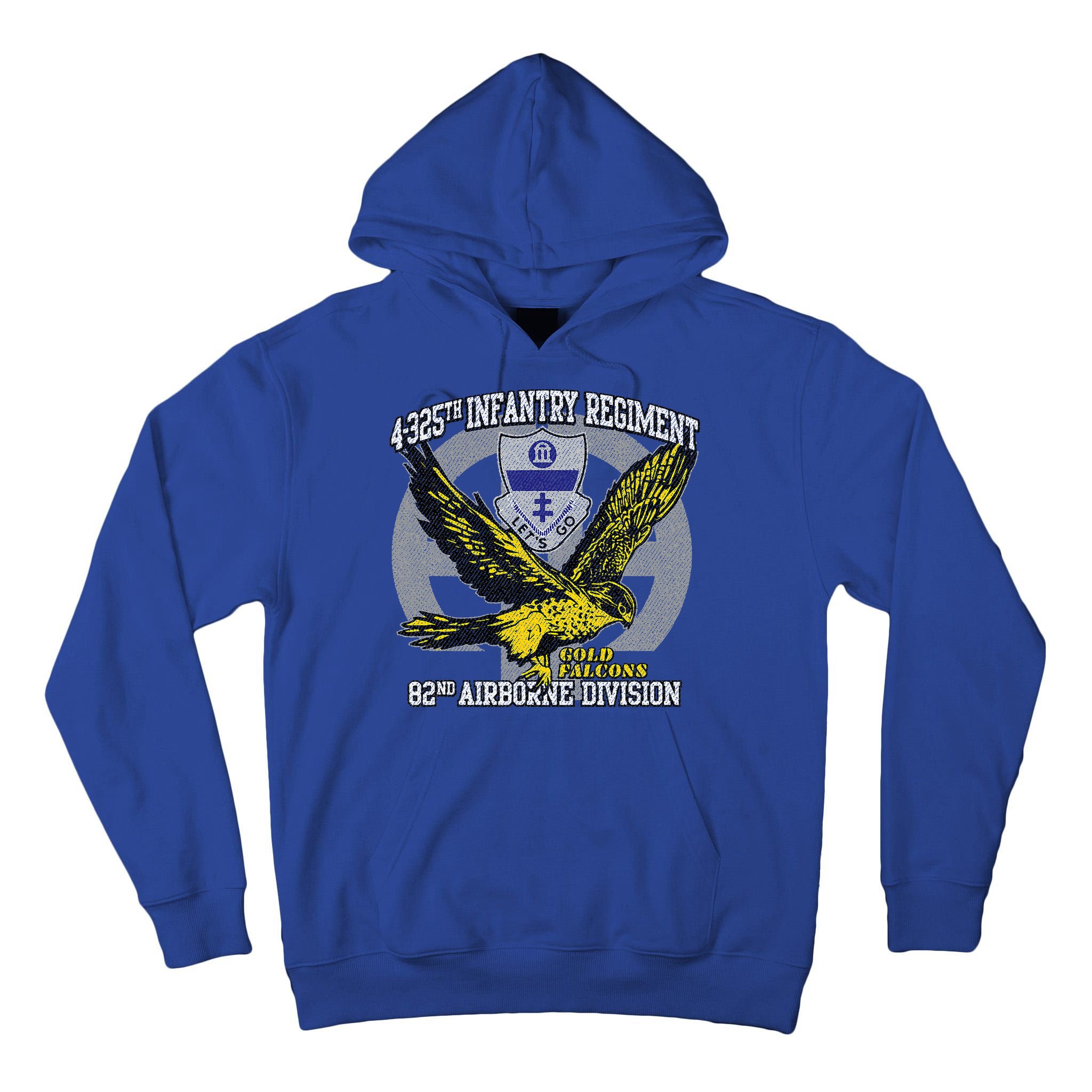4325th Airborne Infantry Gold F.A.L.C.O.N.S Tall Hoodie