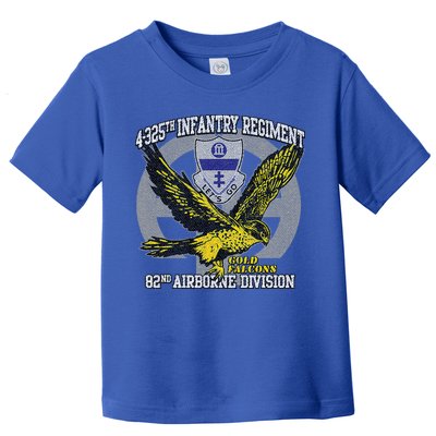 4325th Airborne Infantry Gold F.A.L.C.O.N.S Toddler T-Shirt