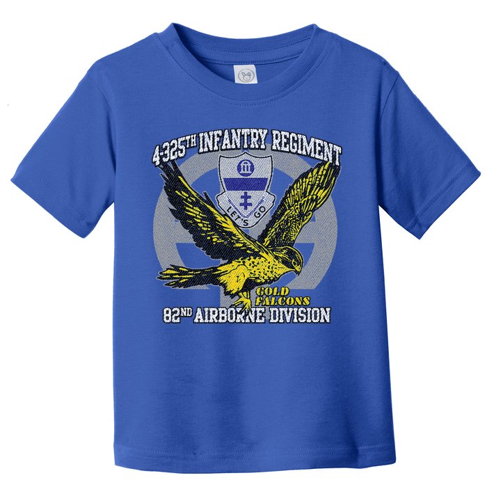 4325th Airborne Infantry Gold F.A.L.C.O.N.S Toddler T-Shirt