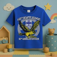4325th Airborne Infantry Gold F.A.L.C.O.N.S Toddler T-Shirt