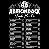 46 Adirondack Mountain Climbing Checklist Cropped Pullover Crew