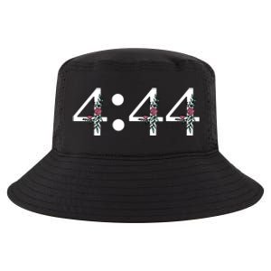 4:44 Angel Number Floral Cool Comfort Performance Bucket Hat