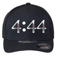 4:44 Angel Number Floral Flexfit Unipanel Trucker Cap