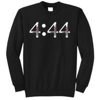 4:44 Angel Number Floral Sweatshirt