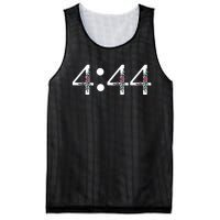 4:44 Angel Number Floral Mesh Reversible Basketball Jersey Tank