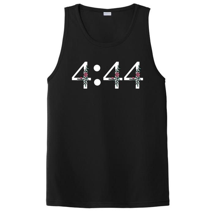 4:44 Angel Number Floral PosiCharge Competitor Tank