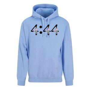 4:44 Angel Number Floral Unisex Surf Hoodie