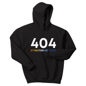 404 Attraction Not Found Funny Aroace Pride Aro Ace Lgbtq Kids Hoodie