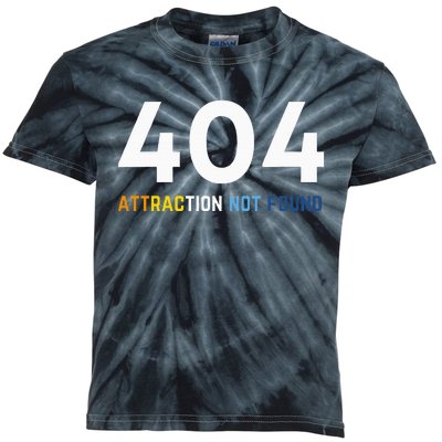 404 Attraction Not Found Funny Aroace Pride Aro Ace Lgbtq Kids Tie-Dye T-Shirt