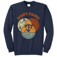 42 Answer To Life The Universe And Everything DonT Panic Sweatshirt