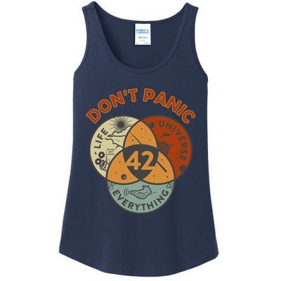 42 Answer To Life The Universe And Everything DonT Panic Ladies Essential Tank