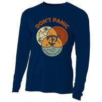 42 Answer To Life The Universe And Everything DonT Panic Cooling Performance Long Sleeve Crew