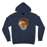 42 Answer To Life The Universe And Everything DonT Panic Tall Hoodie