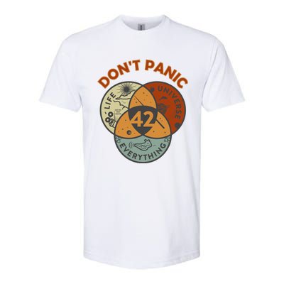 42 Answer To Life The Universe And Everything DonT Panic Softstyle® CVC T-Shirt