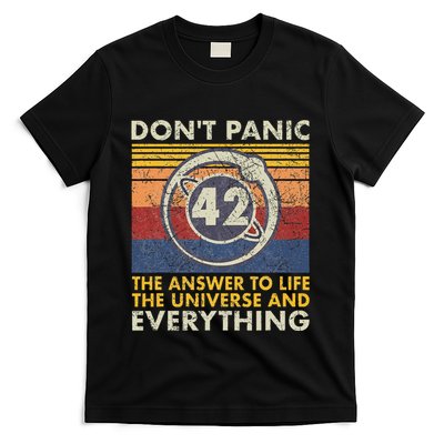 42 Answer To All Questions Life Universe Everything T-Shirt