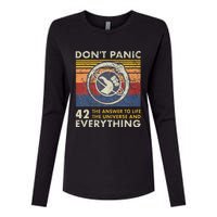 42 Answer To All Questions Life Universe Everything Womens Cotton Relaxed Long Sleeve T-Shirt