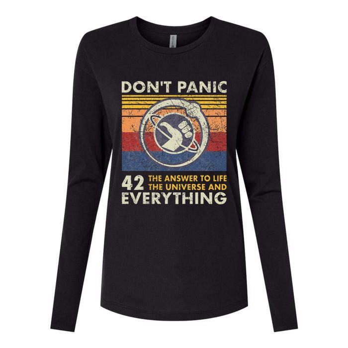 42 Answer To All Questions Life Universe Everything Womens Cotton Relaxed Long Sleeve T-Shirt