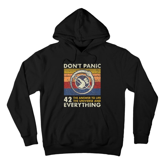 42 Answer To All Questions Life Universe Everything Hoodie