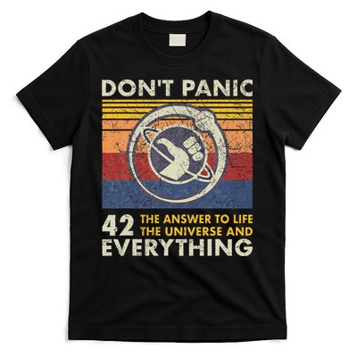 42 Answer To All Questions Life Universe Everything T-Shirt