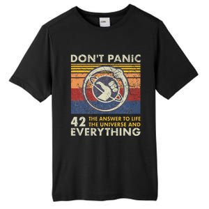 42 Answer To All Questions Life Universe Everything Tall Fusion ChromaSoft Performance T-Shirt