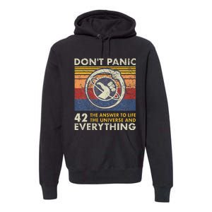 42 Answer To All Questions Life Universe Everything Premium Hoodie