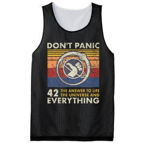 42 Answer To All Questions Life Universe Everything Mesh Reversible Basketball Jersey Tank