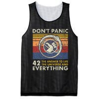 42 Answer To All Questions Life Universe Everything Mesh Reversible Basketball Jersey Tank