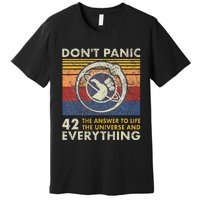 42 Answer To All Questions Life Universe Everything Premium T-Shirt