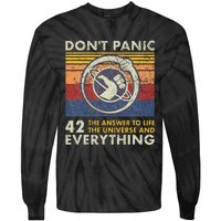 42 Answer To All Questions Life Universe Everything Tie-Dye Long Sleeve Shirt