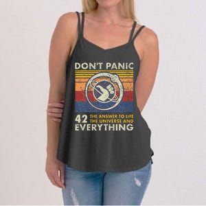 42 Answer To All Questions Life Universe Everything Women's Strappy Tank