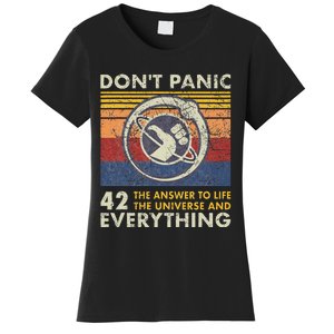 42 Answer To All Questions Life Universe Everything Women's T-Shirt