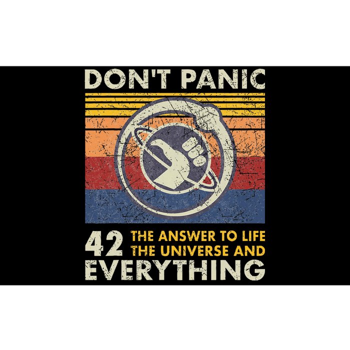 42 Answer To All Questions Life Universe Everything Bumper Sticker