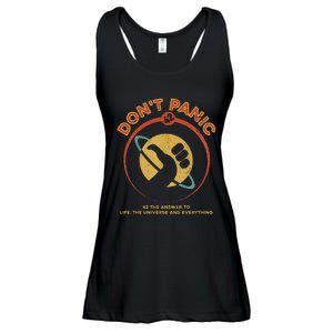 42 Answer To Life The Universe And Everything DonT Panic Ladies Essential Flowy Tank