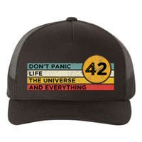 42 Answer To Life The Universe And Everything DonT Panic Yupoong Adult 5-Panel Trucker Hat