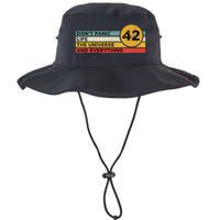 42 Answer To Life The Universe And Everything DonT Panic Legacy Cool Fit Booney Bucket Hat