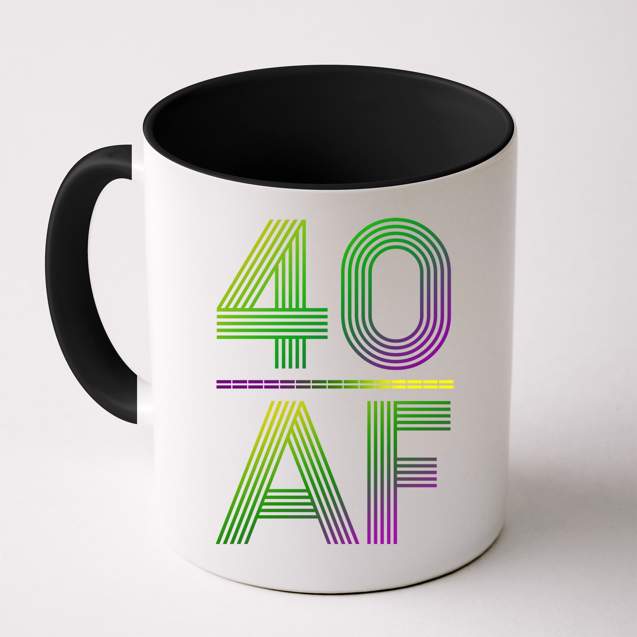 40 Af Vintage 40th Birthday Gift Mug