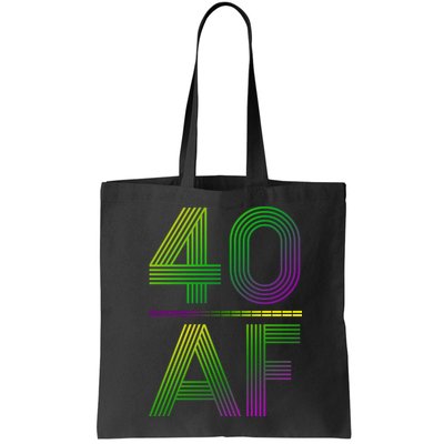 40 Af Vintage 40th Birthday Gift Bag